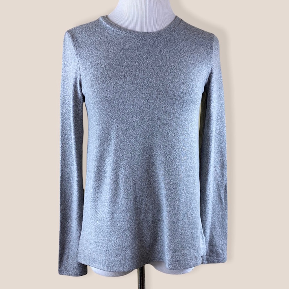 American Eagle Soft & Sexy Plush Long Sleeve Top